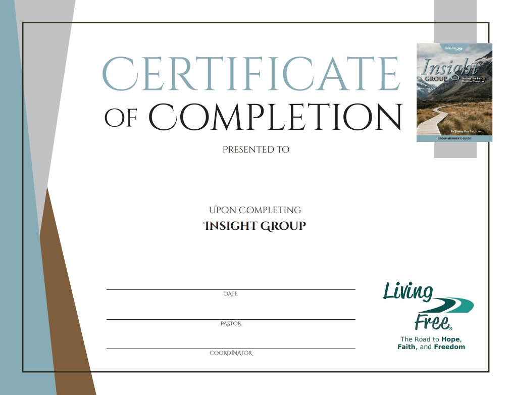 Insight Certificate of Completion