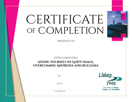 Seeing Yourself in God's Image Digital Certificate