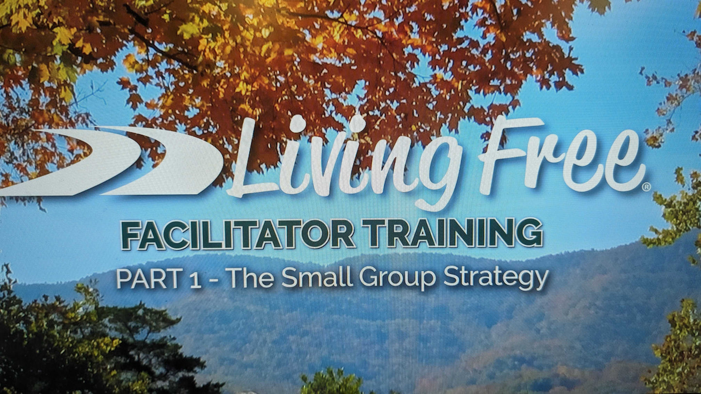 Living Free Facilitator Training Session 1 of 3 - Small Group Strategy -  MP4 Download