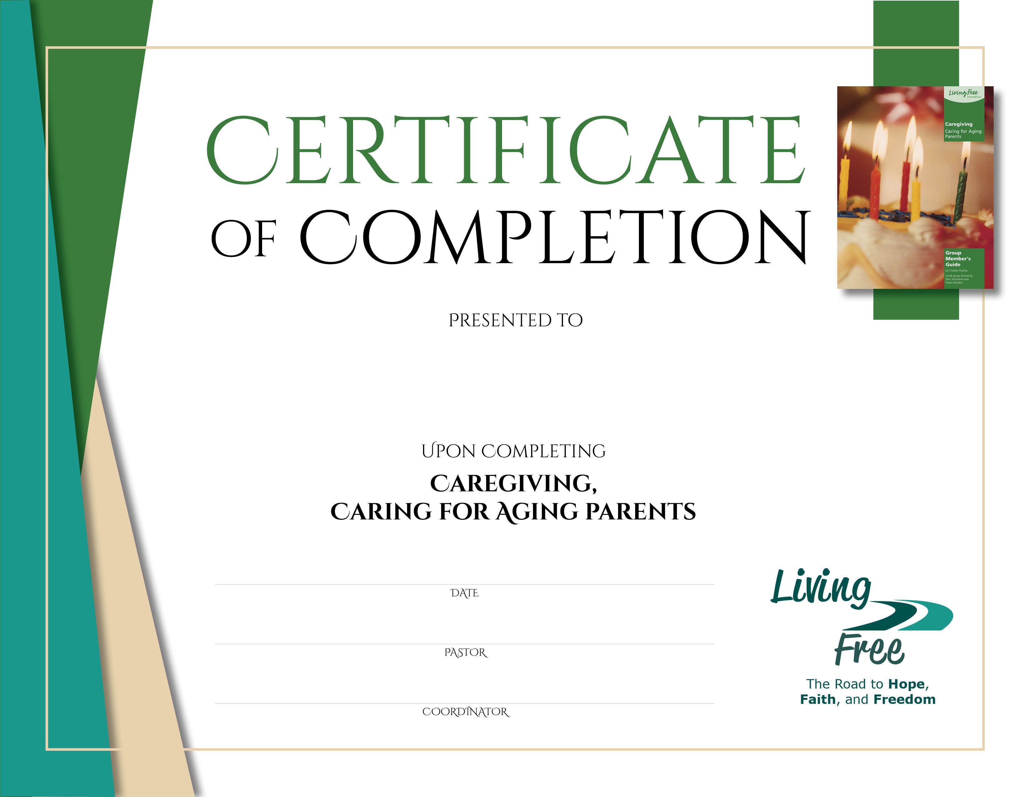 Caregiving: Caring for Aging Parents Certificate of Completion – Living ...