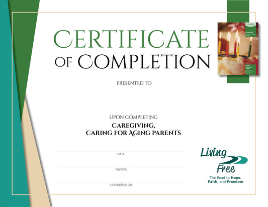 Caregiving: Digital Certificate