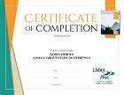 Godly Parenting Certificate of Completion