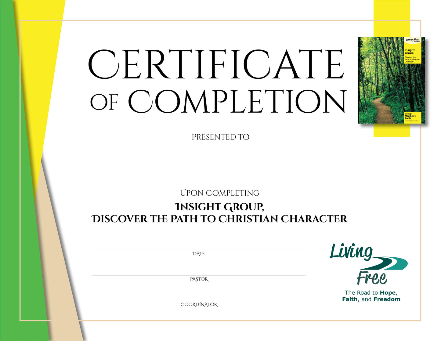 Insight Certificate of Completion