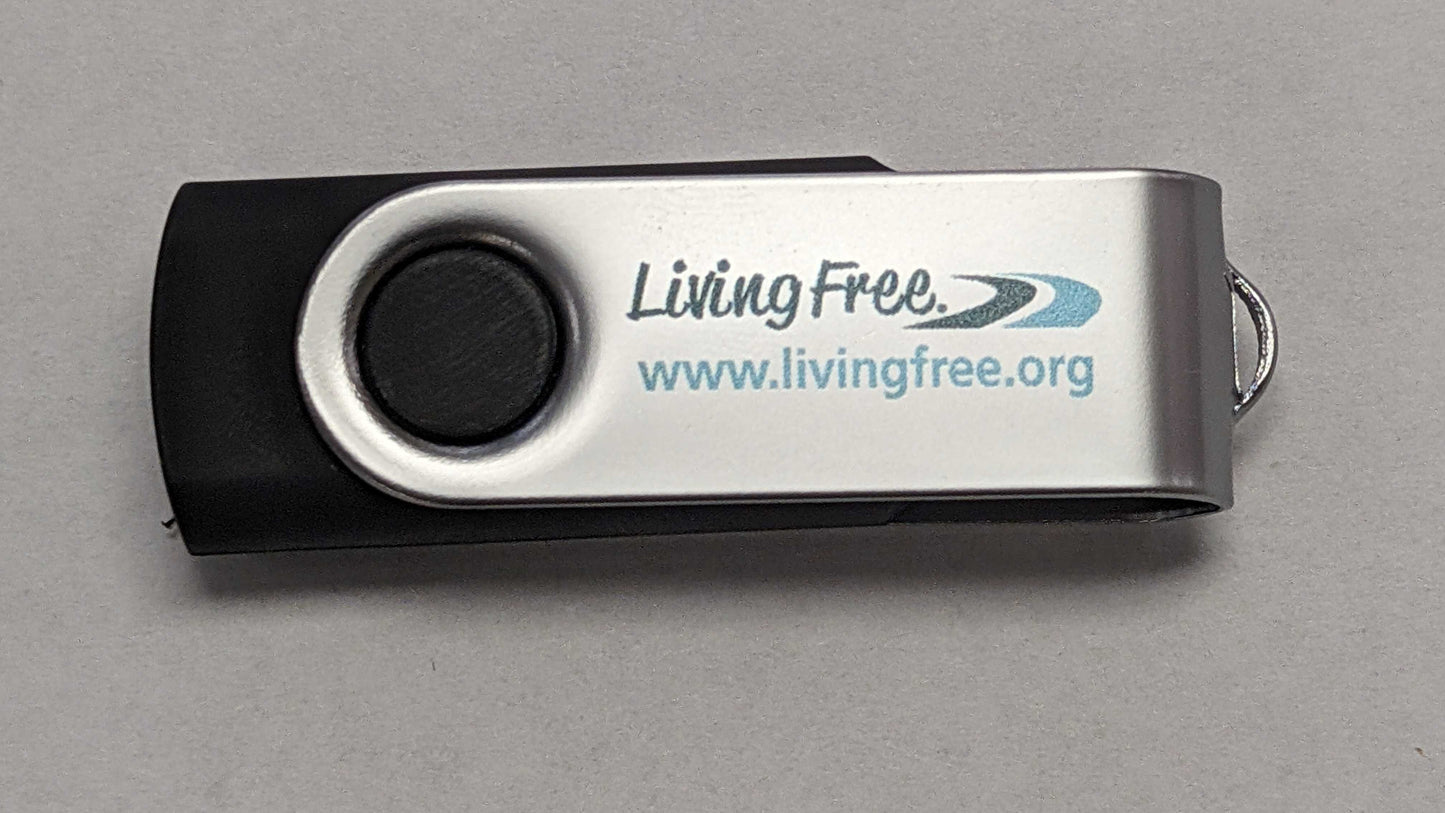 Living Free Training Video Flash Drive