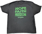 Black - Hope-Faith-Freedom T-shirt